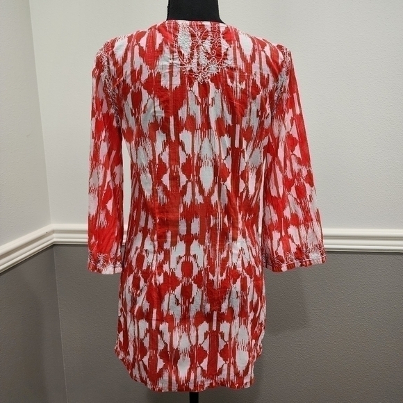 Inc International Concepts Patter Tunic Size 2 - Picture 3 of 11